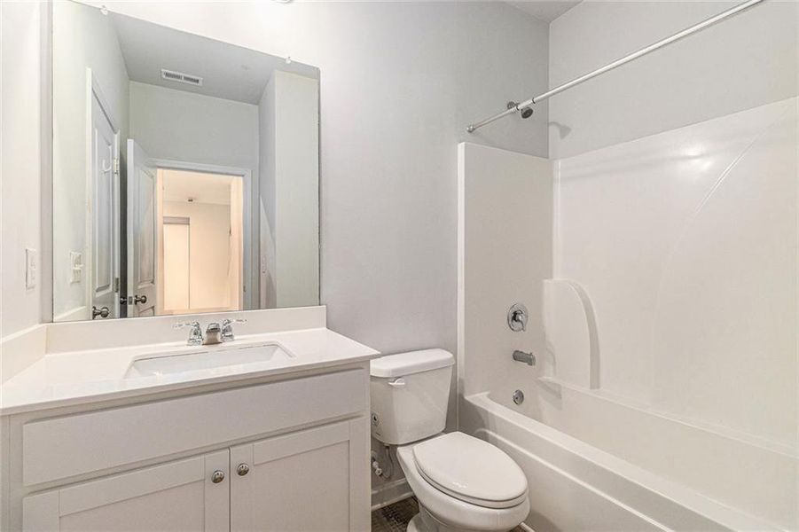 Furnished interior view inside a new home in Pickens Landing, Dacula (Image 9).