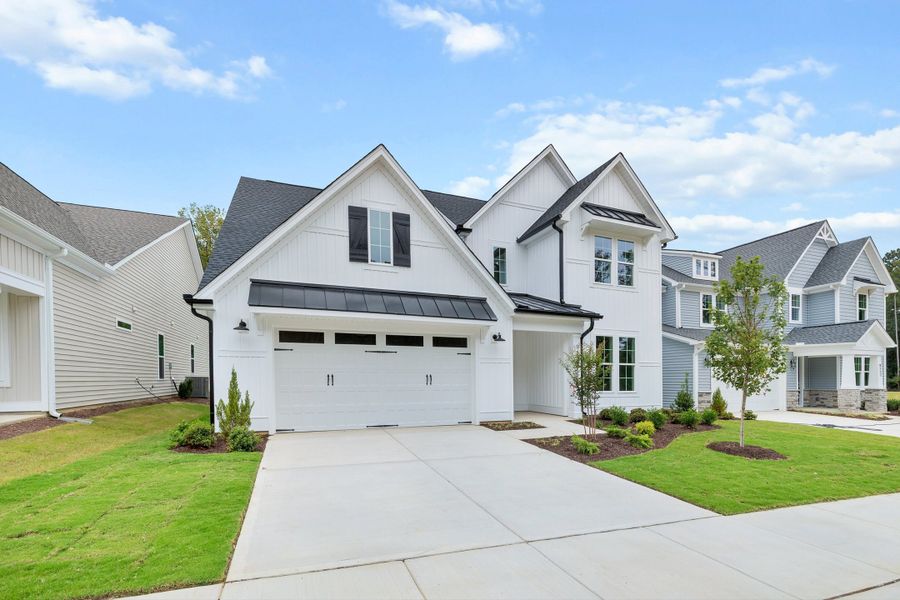 Representative exterior photo of a completed home built from the The Whitley by RobuckHomes in Kennebec Crossing, Angier, NC (Image 44). Representative exterior photo of a completed home built from the The Whitley by RobuckHomes in Kennebec Crossing, Angier, NC (Image 44).