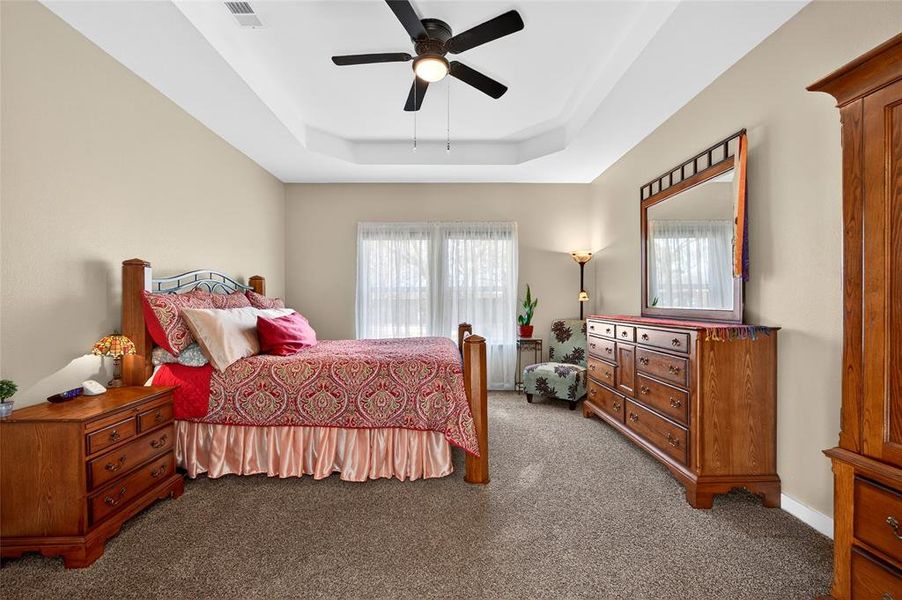Spacious Primary Bedroom