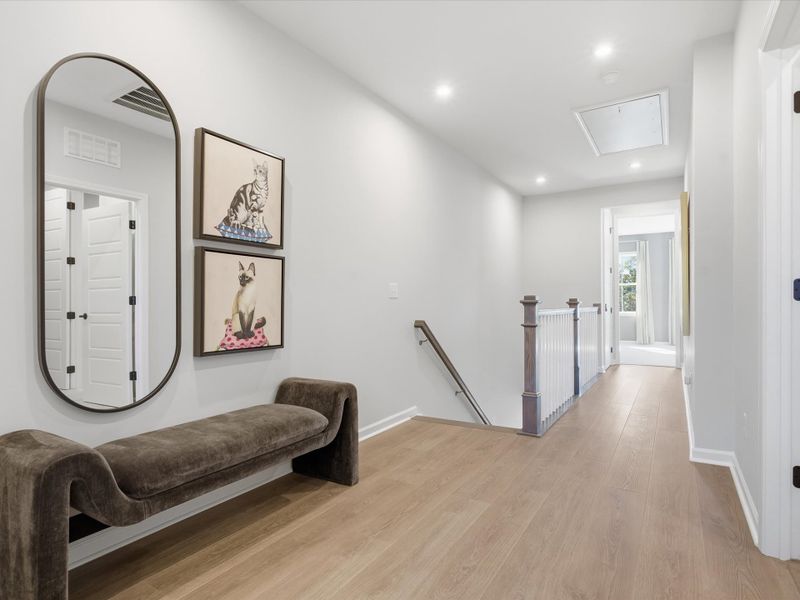 Representative furnished interior of a home built from the Bellamy by Tri Pointe Homes in Bellflower, Charlotte (Image 14).