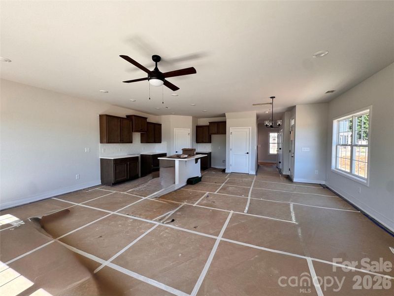 In-progress construction of a new home in Pine Trace, Gastonia, NC (Image 17).