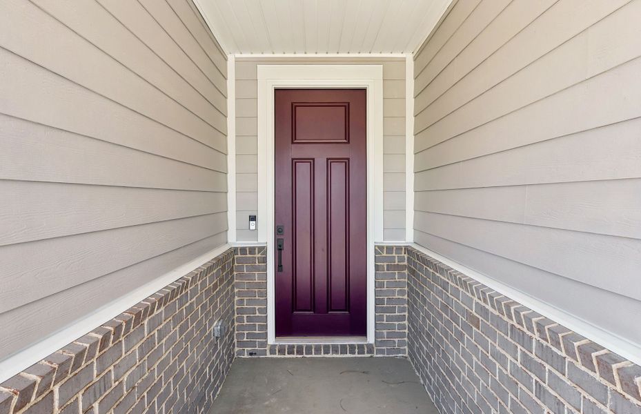 Exterior details and patio area of a home in Del Webb Southern Harmony, Murfreesboro (Image 4).
