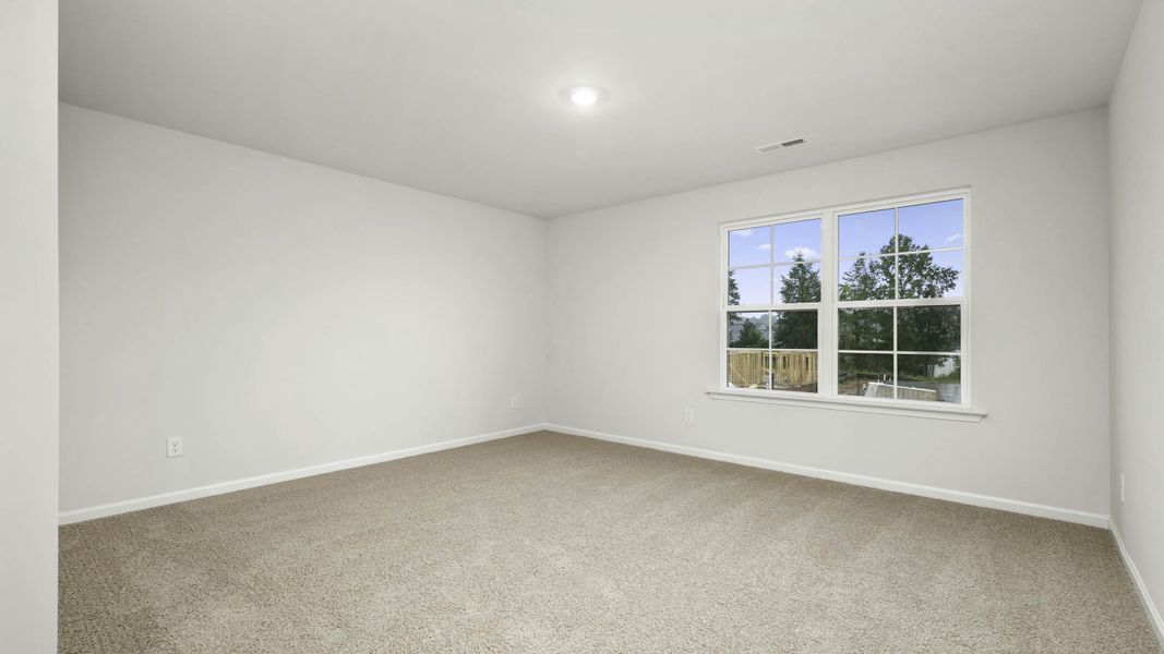 Representative unfurnished interior of a home built from the Manning by D.R. Horton in Chandler Pointe, Rural Hall (Image 22).