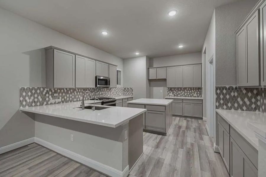 Representative furnished interior of a home built from the Shenandoah by Chesmar Homes in Jubilee 50's, Hockley (Image 4).