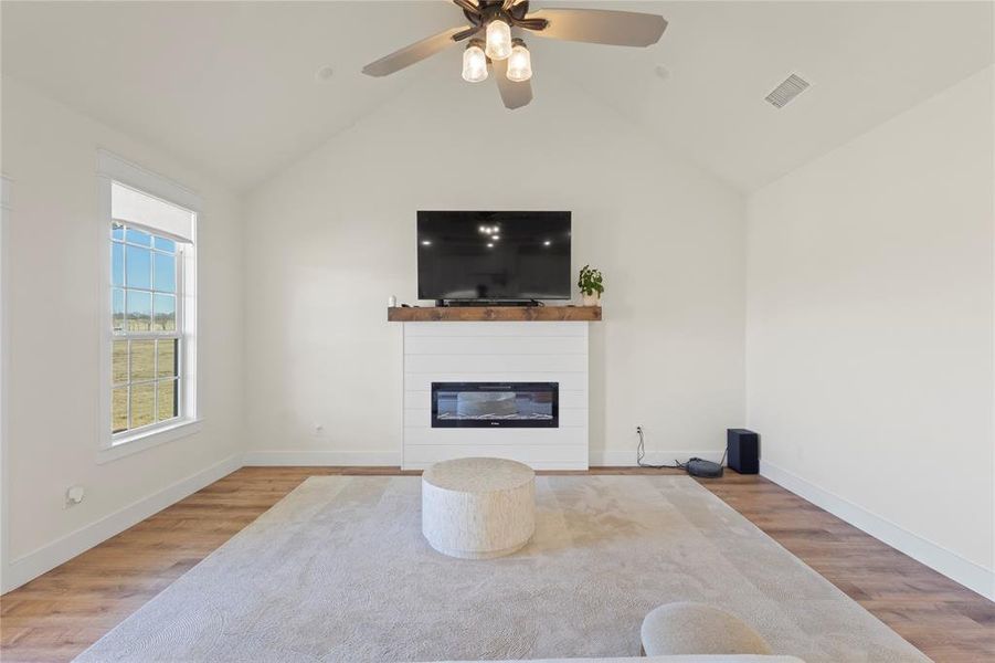 Furnished interior view inside a new home in , Lone Oak (Image 6).