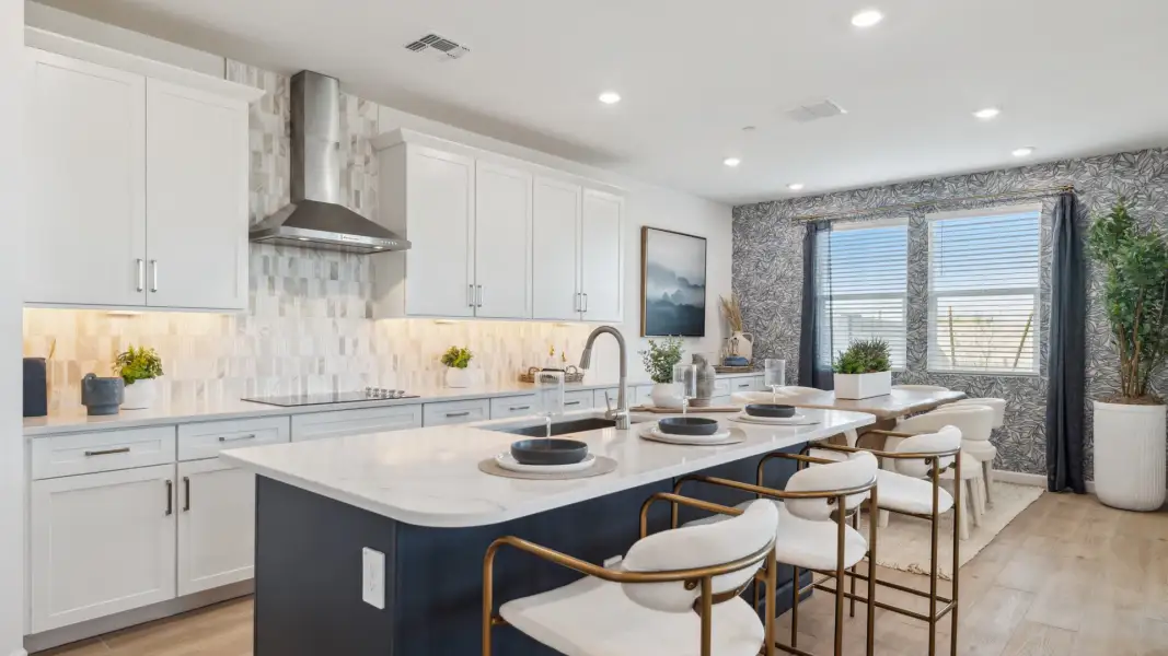 Furnished interior view inside a new home in Avance, Phoenix (Image 9).