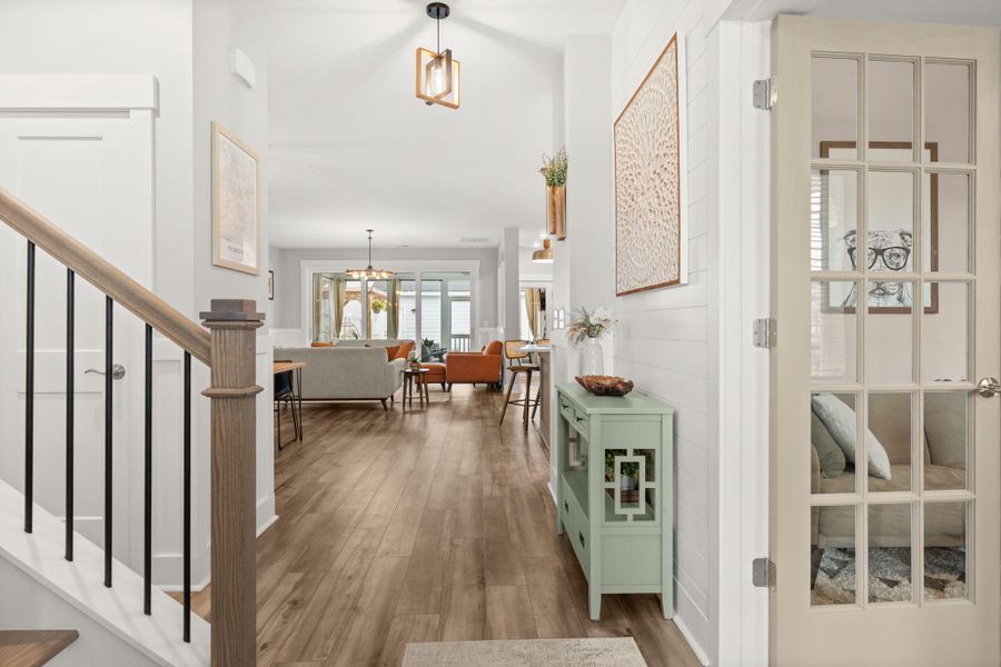 Furnished interior view inside a new home in Nexton - Midtown - The Village Collection, Summerville (Image 31).