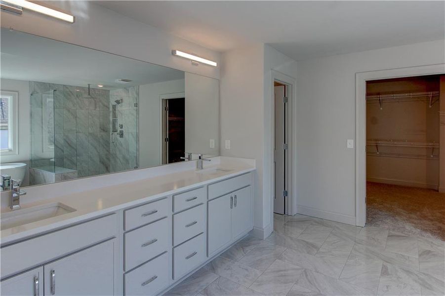 Furnished interior view inside a new home in , Conyers (Image 12).