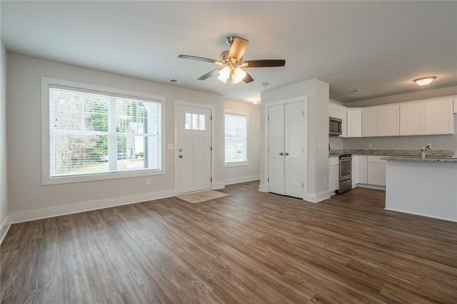 Spacious, unfurnished interior of a new home in , Gainesville (Image 12). Spacious, unfurnished interior of a new home in , Gainesville (Image 12).