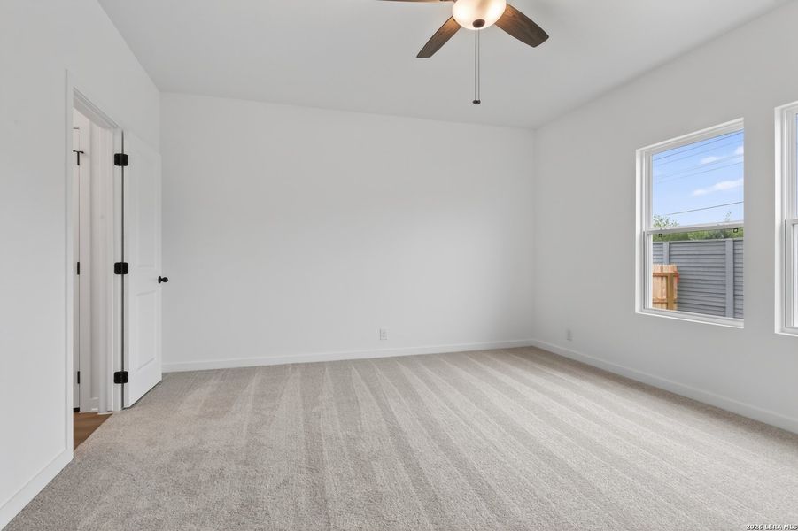 Spacious, unfurnished interior of a new home in The Wilder, Adkins (Image 18). Spacious, unfurnished interior of a new home in The Wilder, Adkins (Image 18).