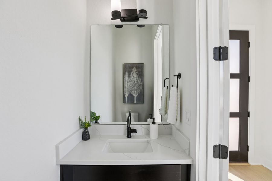 Furnished interior view inside a new home in Foxfield, Austin (Image 31).