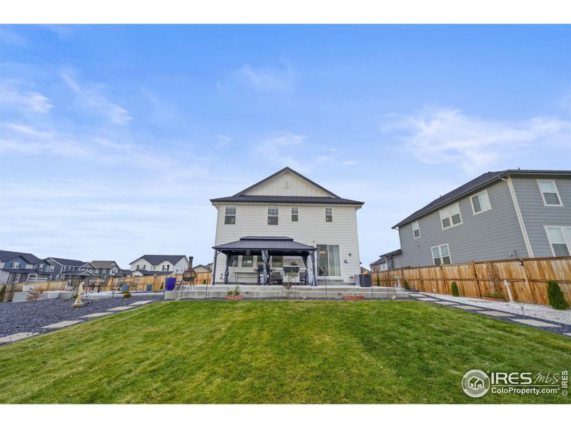Exterior details and patio area of a home in , Brighton (Image 21).
