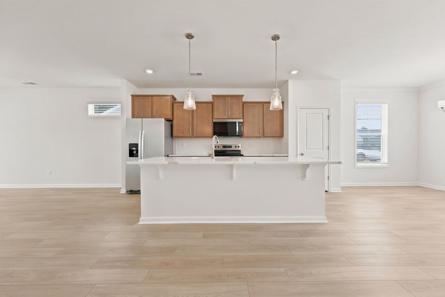 Furnished interior view inside a new home in Westfield, Conway (Image 20).