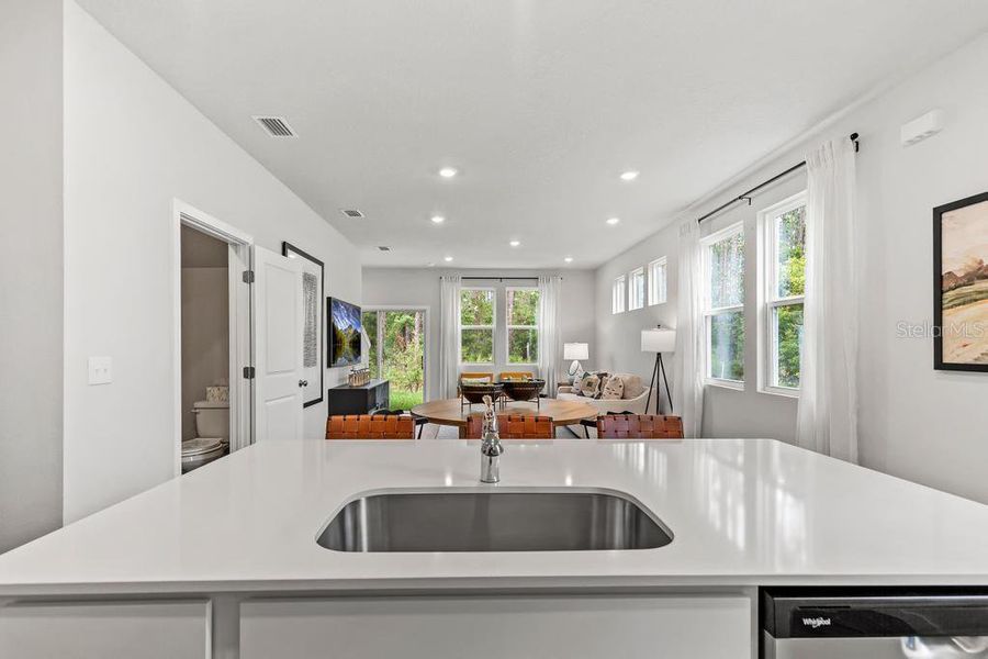 Furnished interior view inside a new home in , Jacksonville (Image 18).