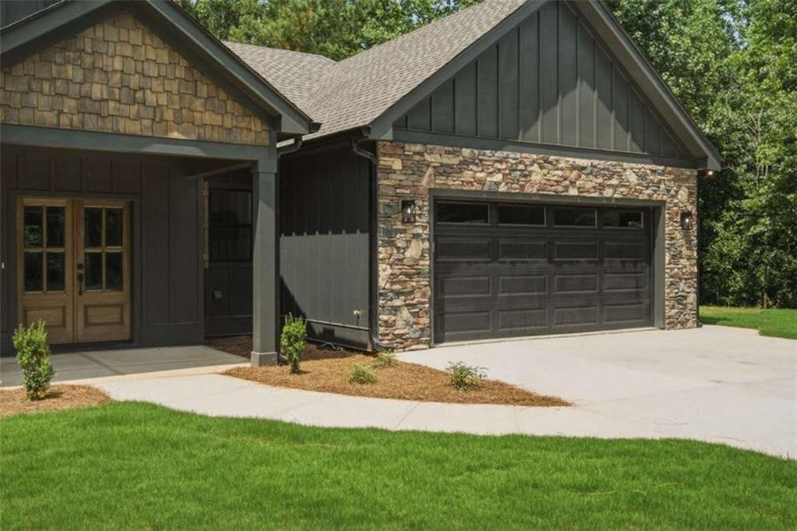 Front exterior of a new home in , Talking Rock, GA, highlighting curb appeal (Image 24).