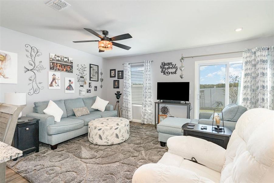 Furnished interior view inside a new home in , Lake City (Image 27).