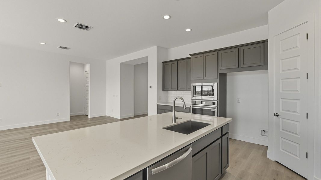 Furnished interior view inside a new home in Hacienda at Estrella, Goodyear (Image 6).