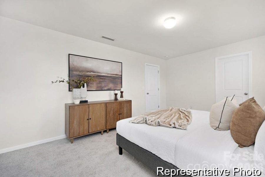 Furnished interior view inside a new home in Morgan Hills, Albemarle (Image 8).