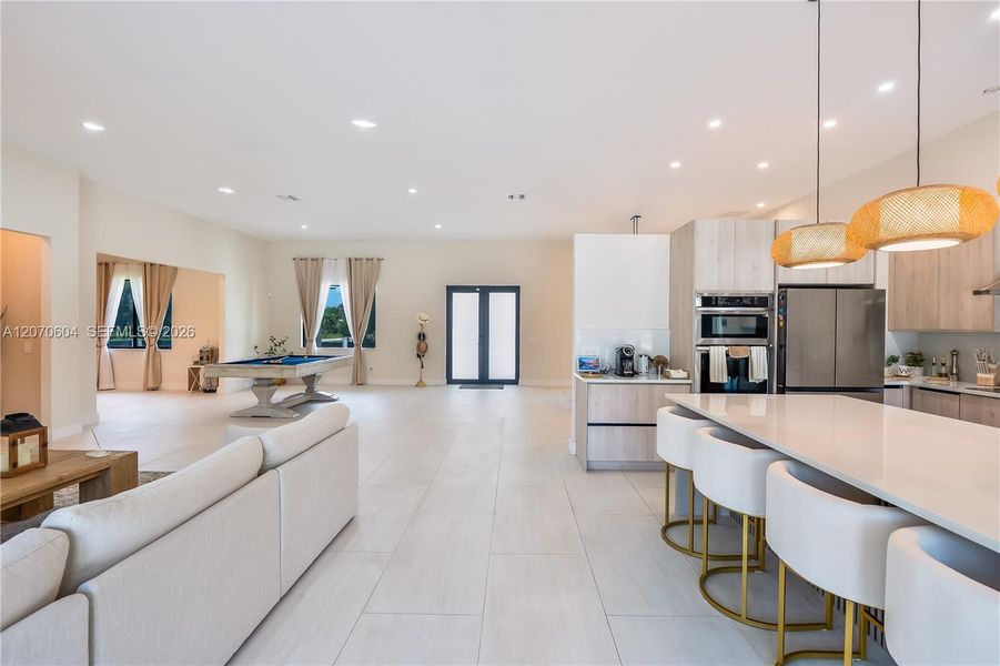 Furnished interior view inside a new home in , Clewiston (Image 9).