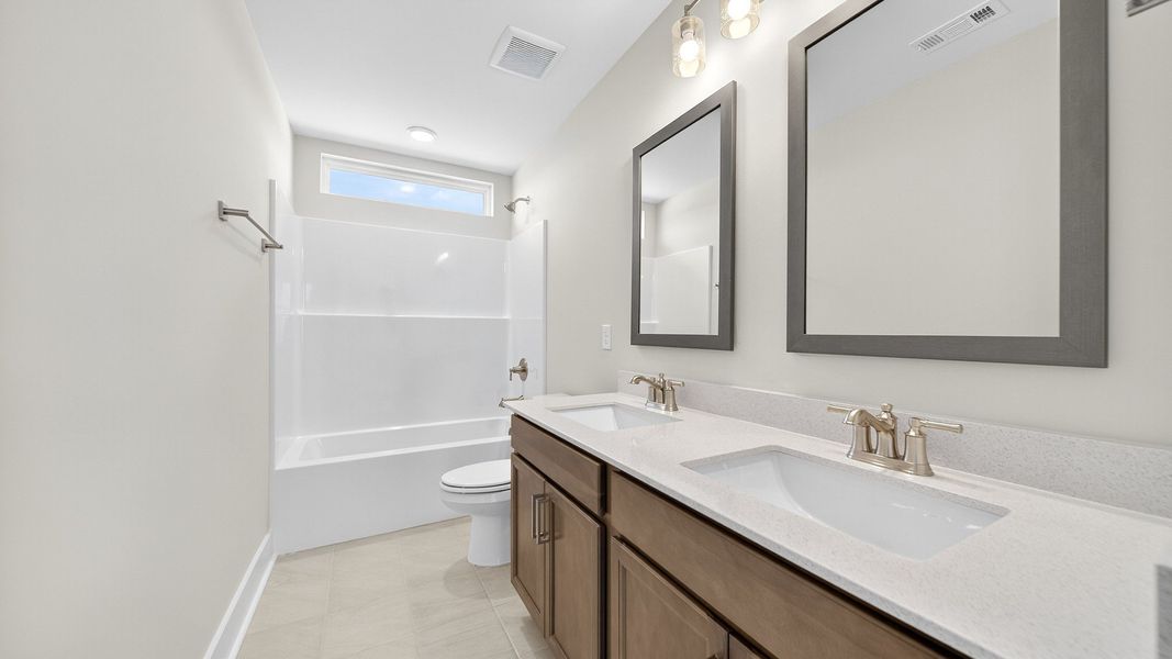 Furnished interior view inside a new home in McClure Farms, Columbia (Image 29).