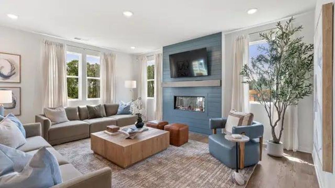 Furnished interior view inside a new home in Belleview Manor, Fairburn (Image 13).