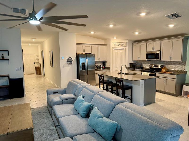 Furnished interior view inside a new home in , Groveland (Image 10). Furnished interior view inside a new home in , Groveland (Image 10).