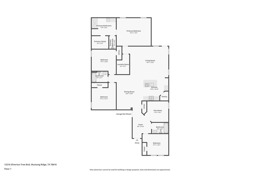 2D floor plan layout of this home in Durango, Mustang Ridge, TX (Image 3). 2D floor plan layout of this home in Durango, Mustang Ridge, TX (Image 3).