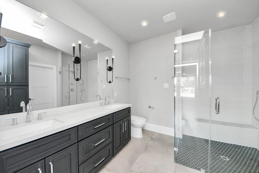 Furnished interior view inside a new home in , Houston (Image 11). Furnished interior view inside a new home in , Houston (Image 11).