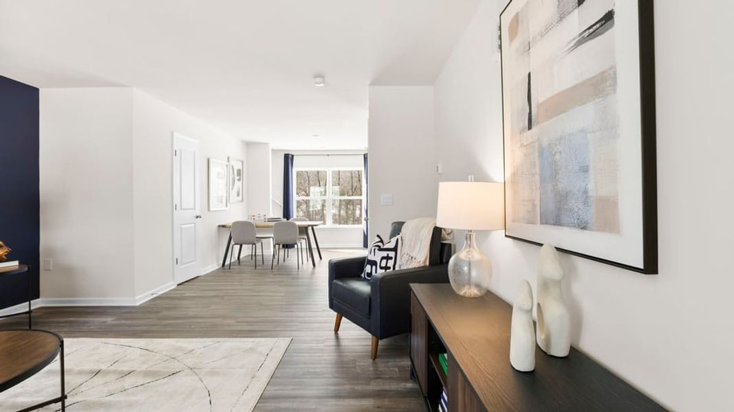 Furnished interior view inside a new home in Cedar Gap, Fountain Inn (Image 6).