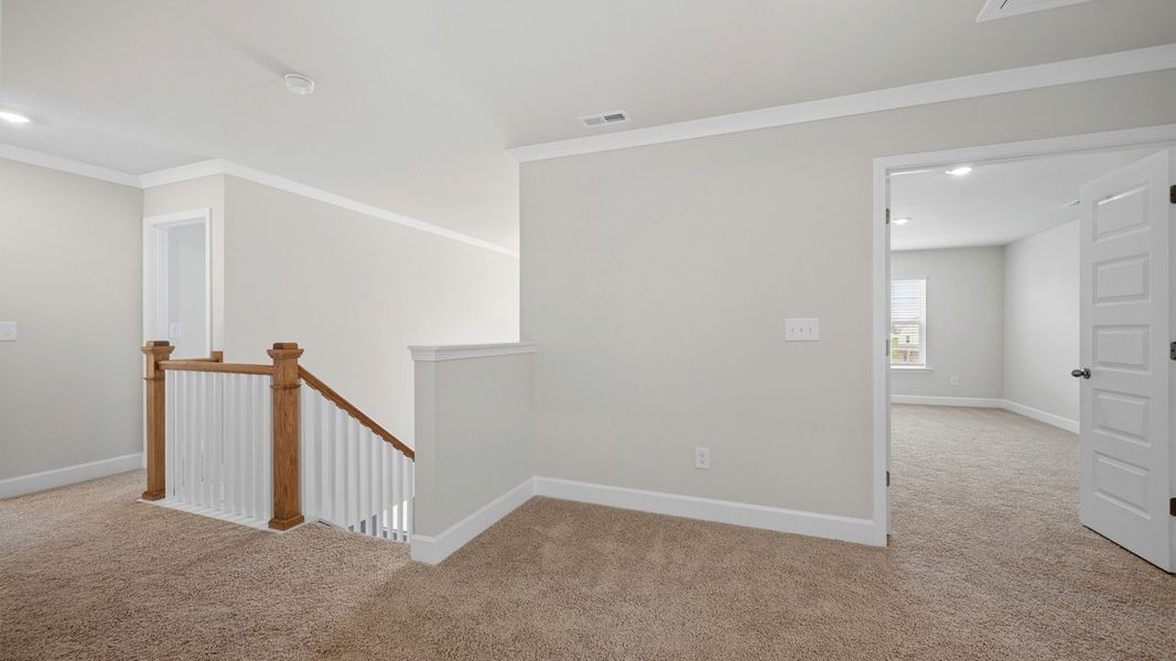 Spacious, unfurnished interior of a new home in Wildwood, Covington (Image 29). Spacious, unfurnished interior of a new home in Wildwood, Covington (Image 29).