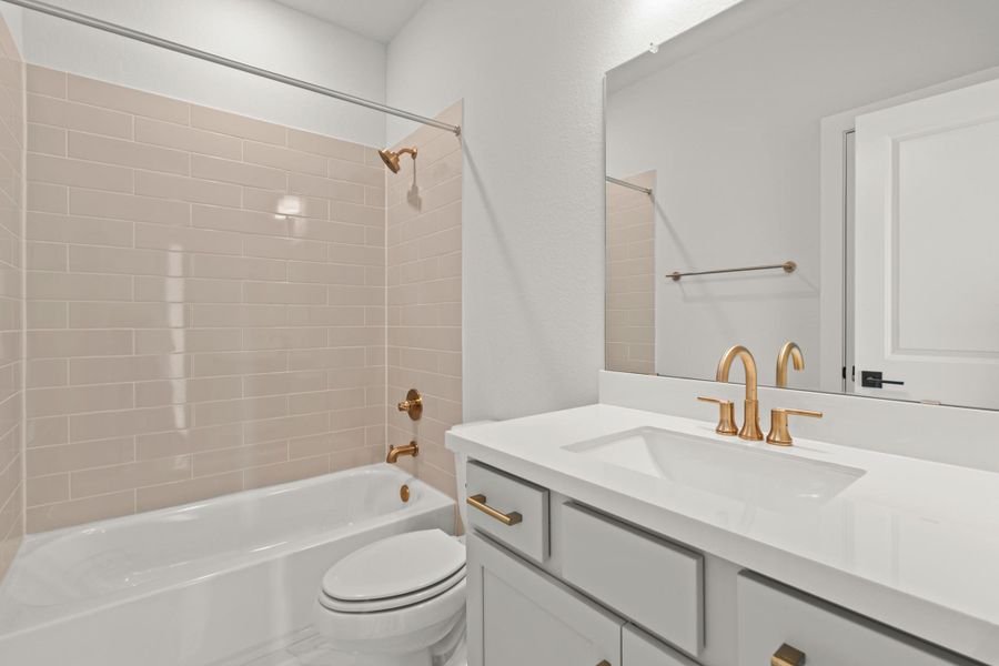 Furnished interior view inside a new home in Elyson 45' & 70', Katy (Image 5). Furnished interior view inside a new home in Elyson 45' & 70', Katy (Image 5).