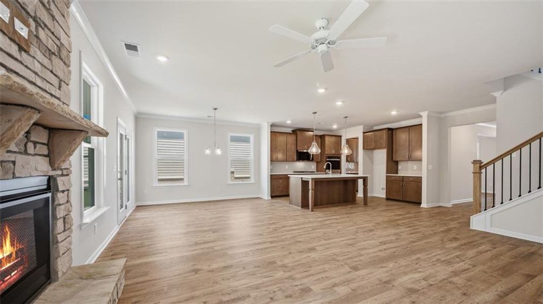 Spacious, unfurnished interior of a new home in Wildwood, Covington (Image 18). Spacious, unfurnished interior of a new home in Wildwood, Covington (Image 18).
