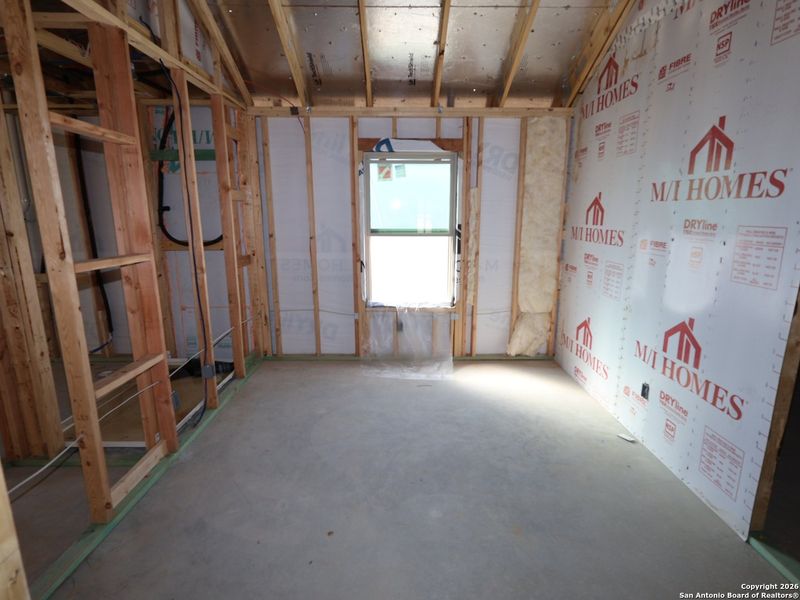 In-progress construction of a new home in Chaparral Ranch, Floresville, TX (Image 27).