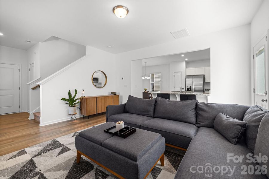 Furnished interior view inside a new home in , Charlotte (Image 5).