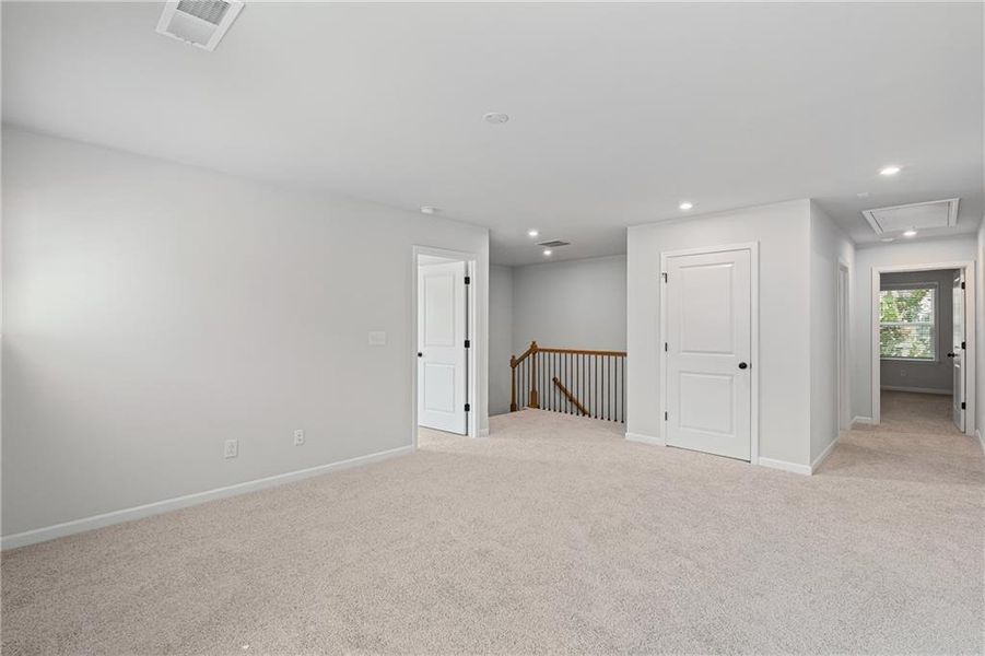 Spacious, unfurnished interior of a new home in Reunion, Hoschton (Image 31). Spacious, unfurnished interior of a new home in Reunion, Hoschton (Image 31).