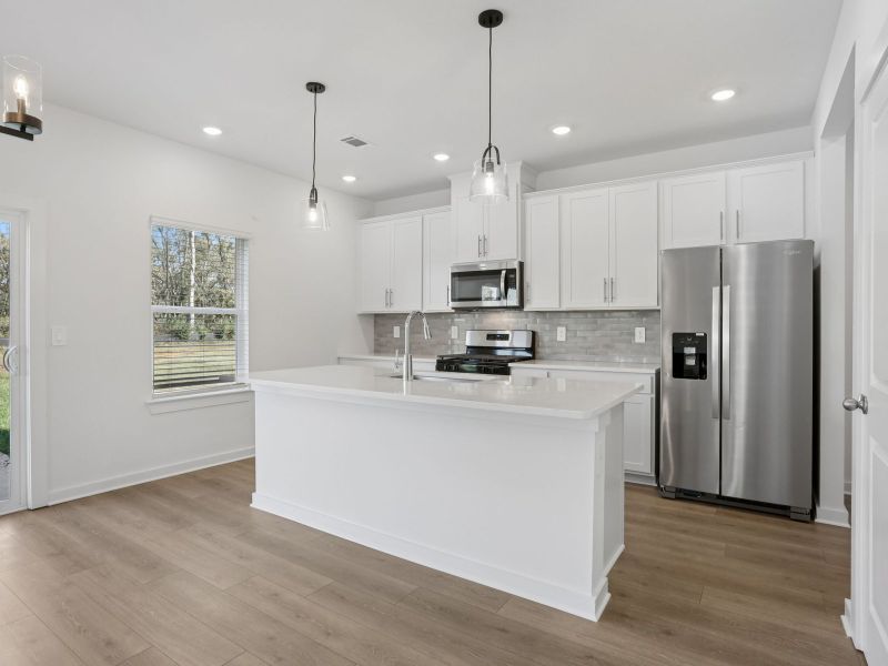 Furnished interior view inside a new home in Bear Springs - Select Series, Columbia (Image 3).