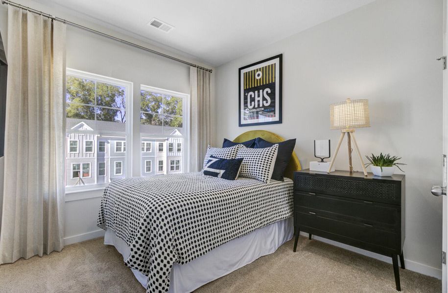 Furnished interior view inside a new home in , Johns Island (Image 11).