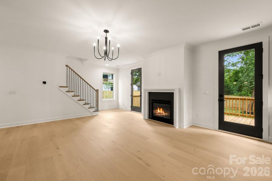 Spacious, unfurnished interior of a new home in , Charlotte (Image 39).