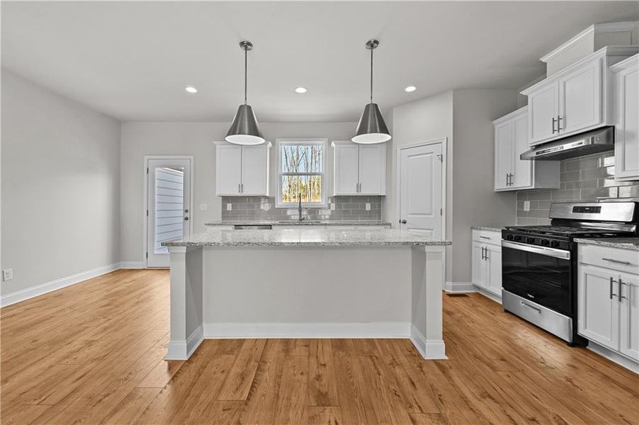 Furnished interior view inside a new home in , Sugar Hill (Image 19).