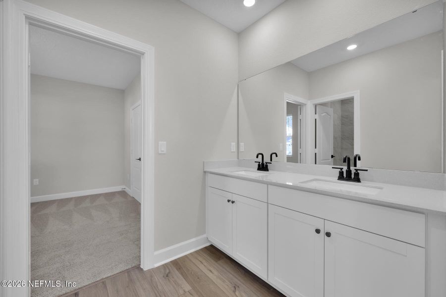 Furnished interior view inside a new home in Westport Landing, Jacksonville (Image 11).