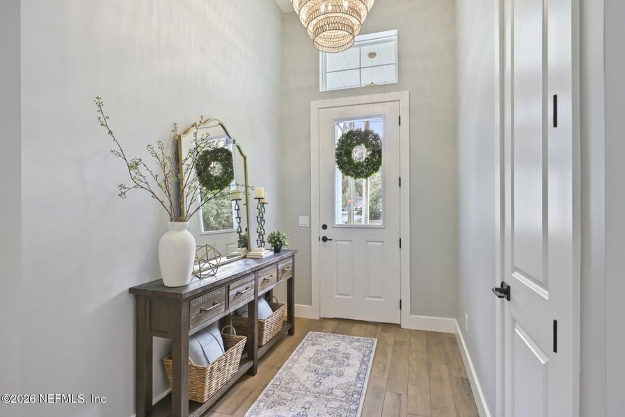 Furnished interior view inside a new home in , Jacksonville (Image 14).