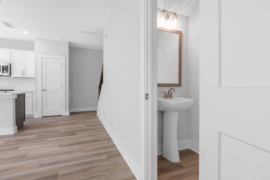 Furnished interior view inside a new home in Echo Park, Suwanee (Image 14).