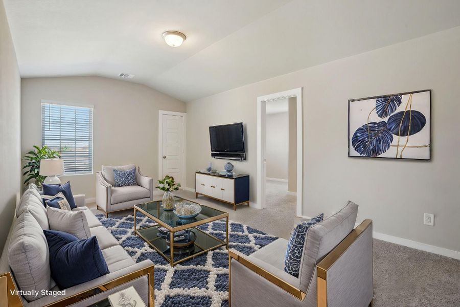 Photo is not of the actual home but is an inspirational photo of builder's model home and may depict options, furnishings, and/or decorator features that are not included.