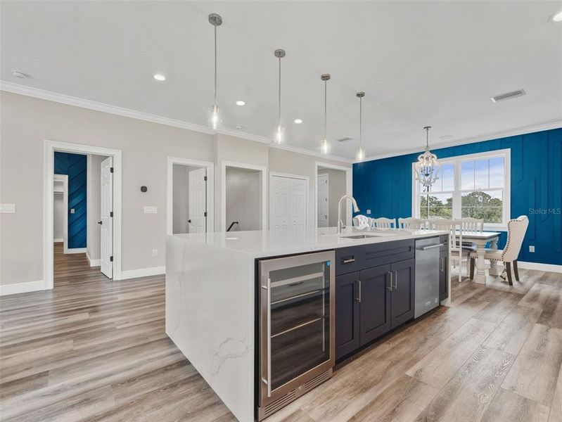 Furnished interior view inside a new home in , Tampa (Image 9). Furnished interior view inside a new home in , Tampa (Image 9).