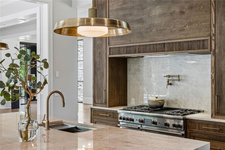 Furnished interior view inside a new home in , Atlanta (Image 13).