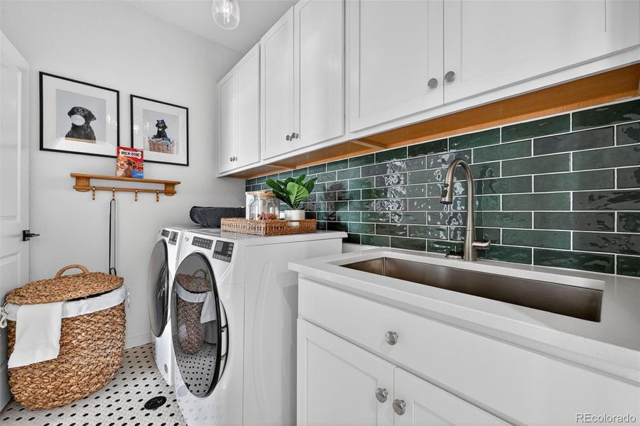 Furnished interior view inside a new home in , Littleton (Image 17).