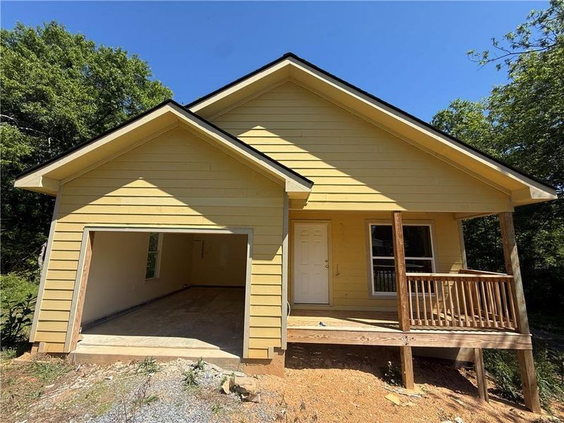 In-progress construction of a new home in , Rockmart, GA (Image 7).