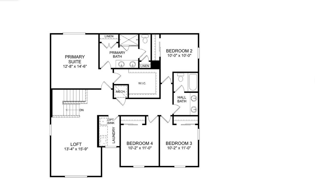 2D floor plan layout of this home in Country Club Estates, Palm Bay, FL (Image 2). 2D floor plan layout of this home in Country Club Estates, Palm Bay, FL (Image 2).