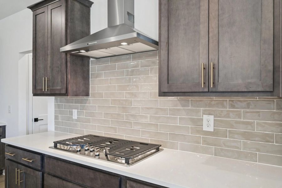 Kitchen featuring AW Collection® Oxford - Matte finishes, light wood, and refined style.