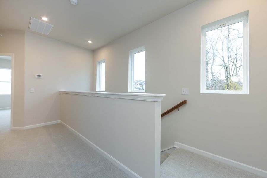 Spacious, unfurnished interior of a new home in Fifteen 15 Cannon, Charlotte (Image 18).